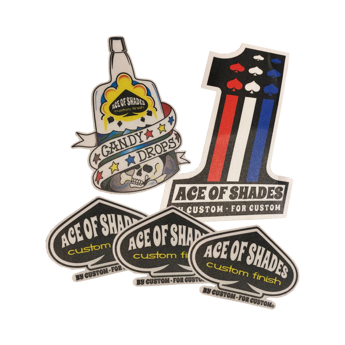 Shade Guide Sticker Sticker Pack – Ace of Shades Paint
